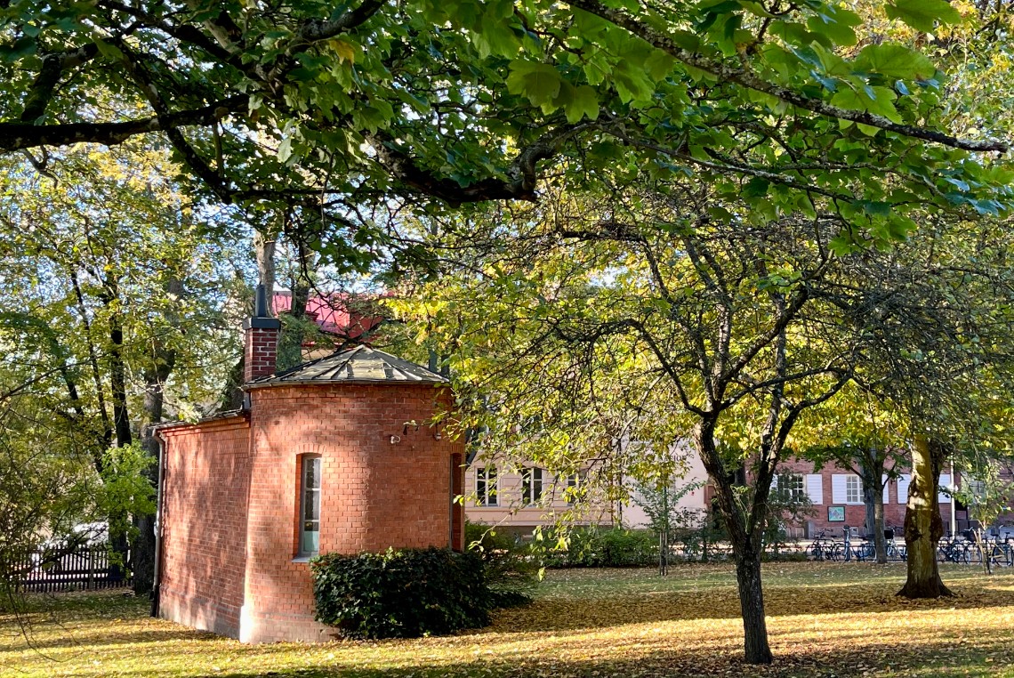 The secret little house Donavit in the Pufendorf park