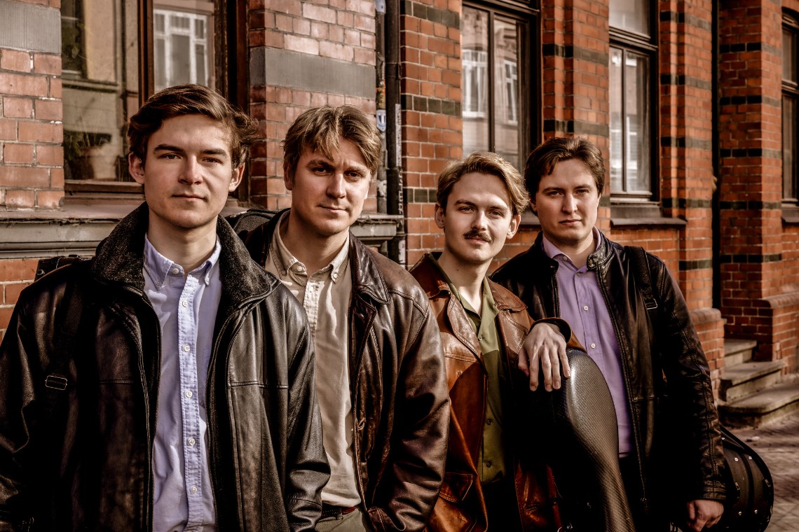 The members of Monbijou Quartet